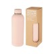 Купить Spring Медная бутылка объемом 500 мл с вакуумной изоляцией, pale blush pink с нанесением логотипа