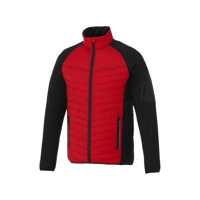 Купить Утепленная куртка Banff мужская, красный/черный с нанесением