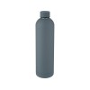 Купить Spring Медная спортивная бутылка объемом 1 л с вакуумной изоляцией , темно-серый с нанесением логотипа