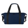 Купить Спортивная сумка Joey из брезента, переработанного по стандарту GRS, объемом 25 л, темно-синий с нанесением логотипа