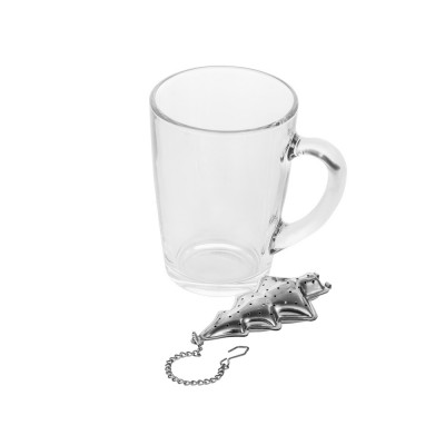 Купить Набор Drink: кружка и ситечко для чая с нанесением логотипа