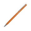 Купить Ручка металлическая шариковая Атриум, оранжевый с нанесением логотипа