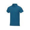 Купить Calgary мужская футболка-поло с коротким рукавом, tech blue с нанесением логотипа