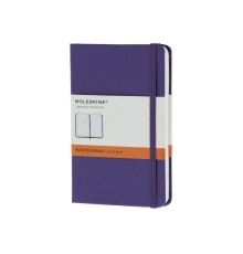 Записная книжка Moleskine Classic (в линейку) в твердой обложке, Pocket (9x14см), фиолетовый