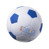 Купить Антистресс Football, белый/ярко-синий с нанесением логотипа