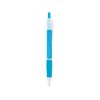 Купить Ручка пластиковая шариковая ONTARIO, голубой с нанесением логотипа