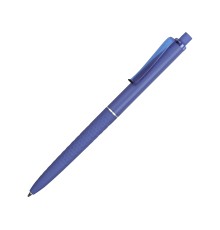 Ручка пластиковая soft-touch шариковая Plane, светло-синий