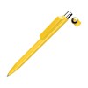 Купить Ручка шариковая UMA ON TOP SI F, желтый с нанесением логотипа