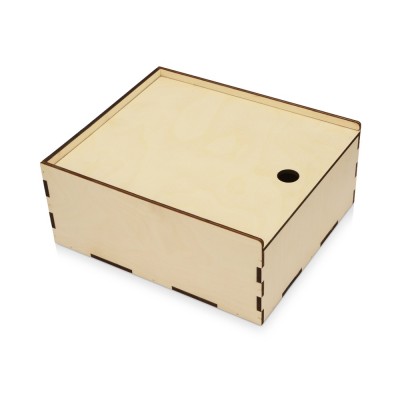 Купить Деревянная подарочная коробка-пенал, размер L с нанесением