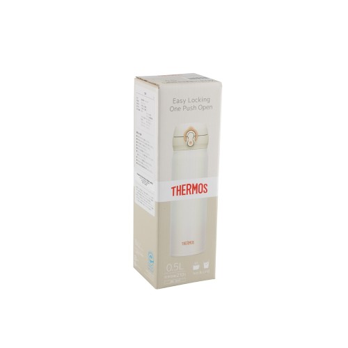 Купить Термос из нерж. стали тм THERMOS JNL-502-PRW 0.5L, белый с нанесением логотипа