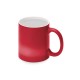Купить Кружка-хамелеон Magic матовая, красный/белый с нанесением логотипа