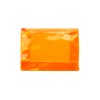 Купить Косметичка CARIBU из прозрачного ПВХ с герметичным замком, апельсин с нанесением логотипа