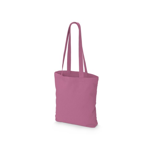 Купить Сумка из плотного хлопка Carryme 220, пыльно-розовый с нанесением логотипа