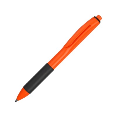 Купить Ручка пластиковая шариковая Band, оранжевый/черный с нанесением