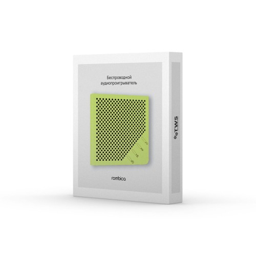 Купить Портативная акустика Rombica mysound Note Green с нанесением логотипа Купить Портативная акустика Rombica mysound Note Green с нанесением логотипа