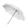 Купить Romee, ветрозащитный зонт для гольфа диаметром 30 дюймов из переработанного ПЭТ, белый с нанесением логотипа