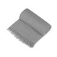 Купить Плед акриловый Mohair, серый с нанесением логотипа
