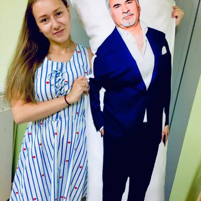 Подушка в полный рост