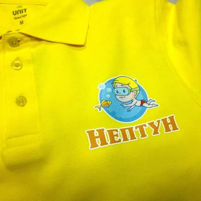 Цветная печать на одежде