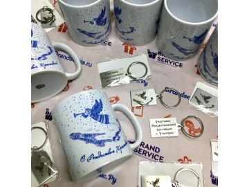 Кружки и брелоки
