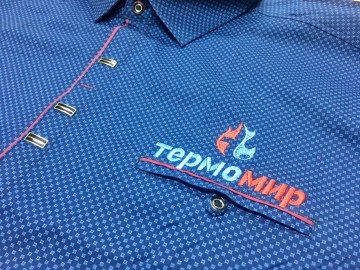 Вышивка на рубашке