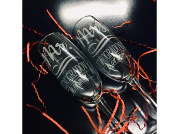 Бокалы с гравировкой