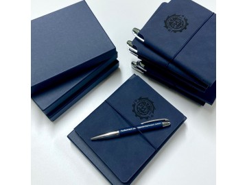 Блокнот с ручкой набор