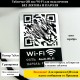 Табличка Wi-Fi: Подключение по QR-коду