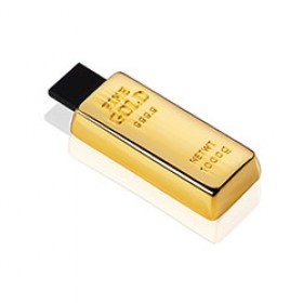 Флешка ME006 (золото) с чипом 64 гб
