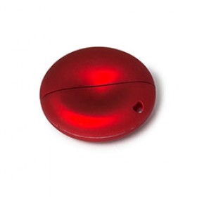 Флешка PL056,soft (красный) с чипом 4 гб