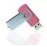 Флешка PVC001 (розовый 7423 c) с чипом 4 гб
