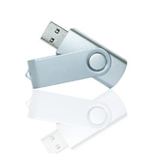 Флешка PM001 (серебро) с чипом 16 гб