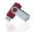 Флешка PVC001 (бордовый 7638 c) с чипом 64 гб