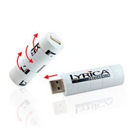 Флешка PL006 (белый) с чипом 32 гб