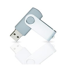 Флешка PVC001 (серый 429 c) с чипом 8 гб