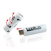 Флешка PL006 (белый) с чипом 16 гб