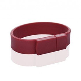 Флешка PVC002 (бордовый 7638 c) с чипом 64 гб
