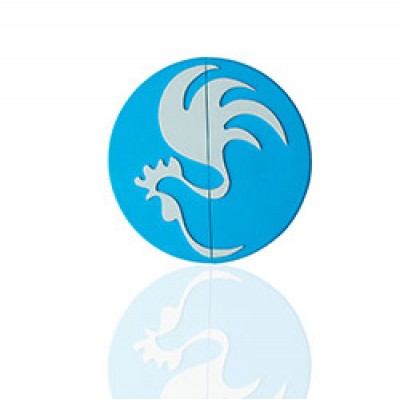 Фигурная флешка с логотипом компании