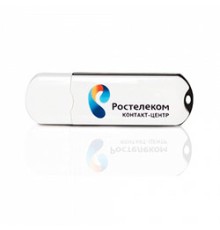 Флешка PL047 (белый) с чипом 4 гб