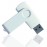 Флешка PVC003 (белый) с чипом 32 гб