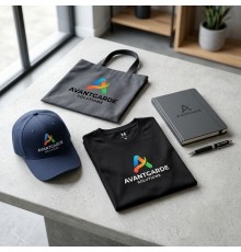 Подарочный набор с логотипом компании, 5 в 1 - Welcome pack