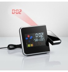 Метеостанция с проекционными часами Climavista с нанесением логотипа