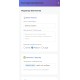 3D стикер-визитка с QR-кодом на телефон с онлайн страницей контактных данных