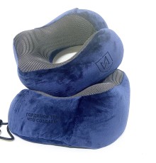 Дорожная подушка на шею с логотипом