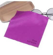 Услуга нанесения логотипа на салфетки для очков из микрофибры