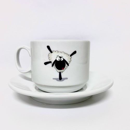 Чайные пары с логотипом оптом: заказать брендированную посуду